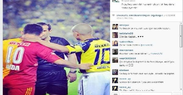 Alex'ten Arda Turan'a Tebrik Mesajı