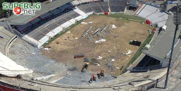 Allah korumuş! İnönü Stadı ile ilgili şok detay..
