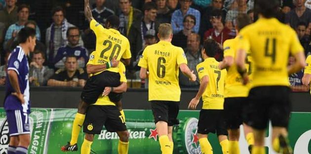 Anderlecht - Borussia Dortmund: 0-3