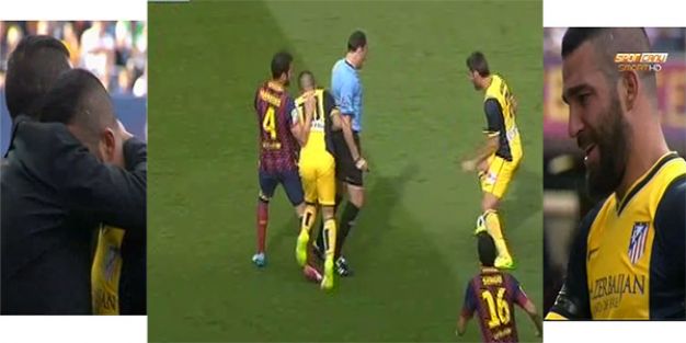 Arda'yı hakem sakatladı!