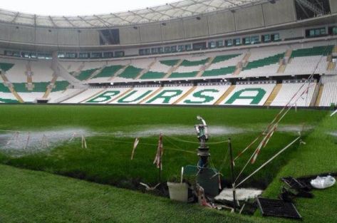 Arena'da şoke eden görüntü!