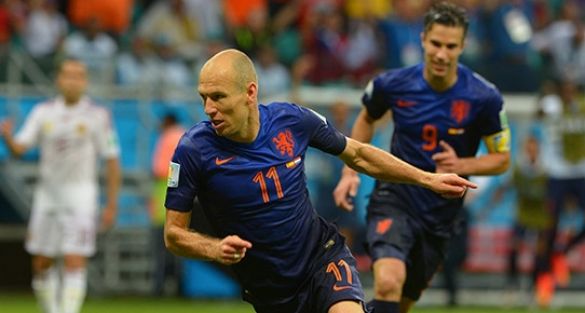 Arjen Robben'den hız rekoru