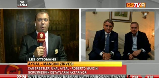 Aysal-Mancini Buluşmasından İlk Fotoğraf!