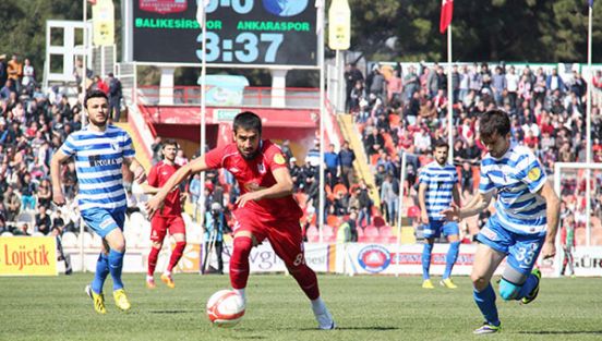 Balıkesirspor-Ankaraspor: 1-1