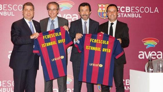 Barcelona ile dev anlaşma!