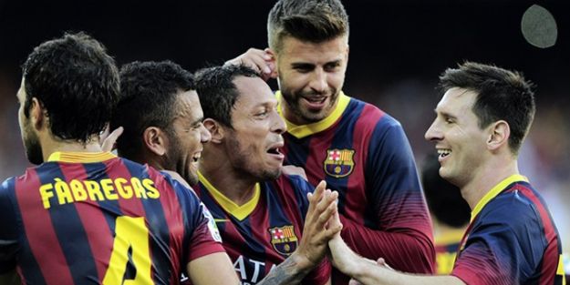 Barcelona Tam 7 Tane Attı!