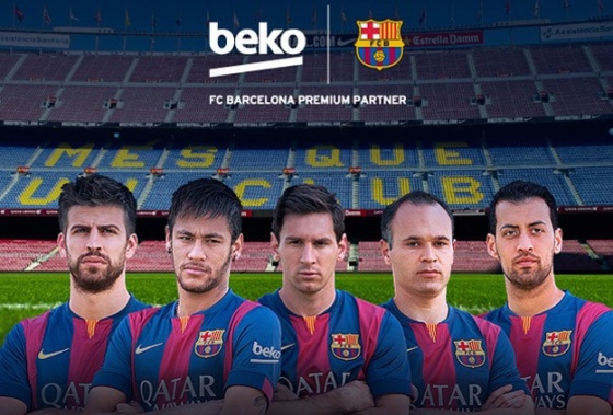 Beko Barcelona'nın küresel sponsoru oldu