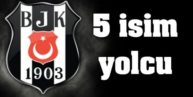 Beşiktaş 5 Kişi ile yollarını ayırdı