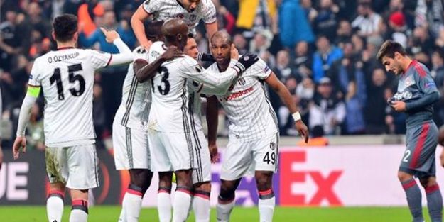 Beşiktaş çeyrek finalde