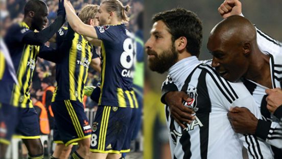 Beşiktaş - Fenerbahçe Olimpiyat'ta ilk 11'ler belli oldu