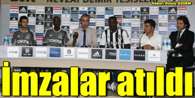 Beşiktaş İmzaları attırdı