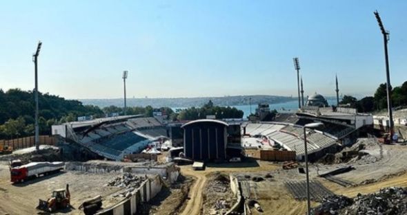 Beşiktaş'ta stat inşaatı sıkıntıya girdi