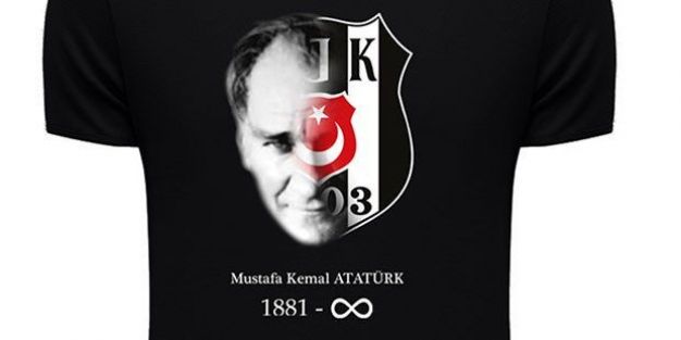 Beşiktaş'tan 'Atatürk' tişörtü