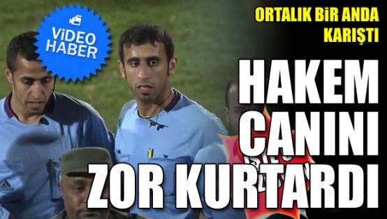 Birleşik Arap emirliklerinde olaylı maç