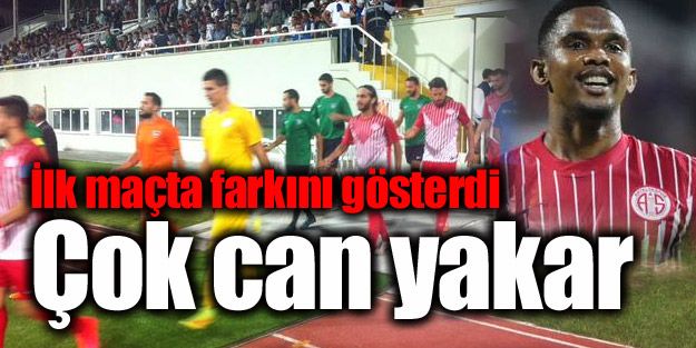 Bu Antalyaspor çok can yakar