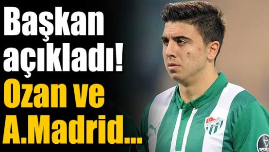 Bursa'dan Atletico'ya cevap