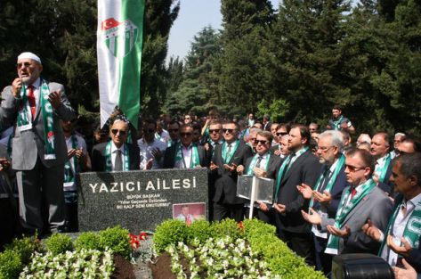 Bursa'nın efsane başkanı anıldı