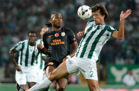 Bursaspor - Galatasaray Maçı Goller