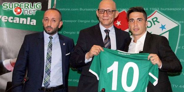 Bursaspor Josue'ye imza attırdı