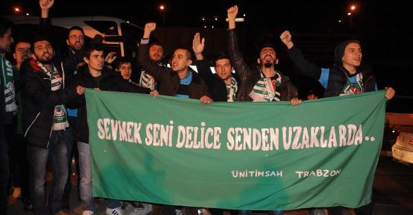 Bursaspor Kafilesi, Trabzon'da