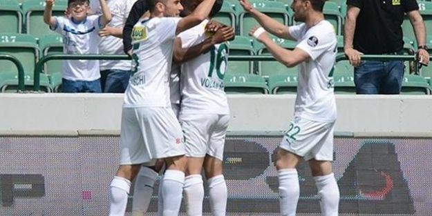 Bursaspor sahasında galip