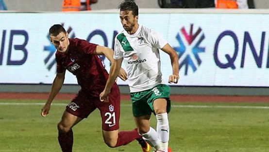 Bursaspor, Trabzonspor'u farklı yendi!
