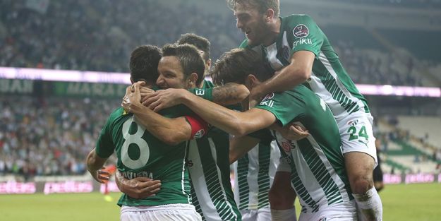 Bursaspor'dan muhteşem geri dönüş