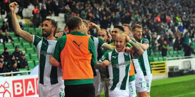 Bursaspor'dan müthiş geri dönüş!