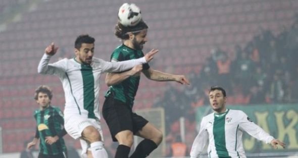 Bursasporlu Futbolcularda Mağlubiyet Üzüntüsü