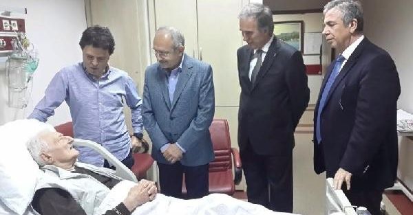 Kılıçdaroğlu'ndan Seba'ya Hastane Ziyareti