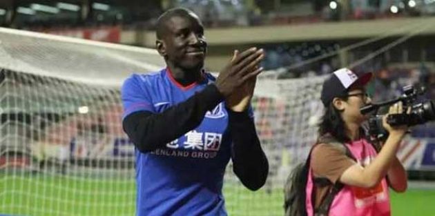 Demba Ba, Çin'deki ilk golünü attı