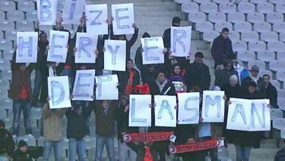 Deplasman bu sene de yasak