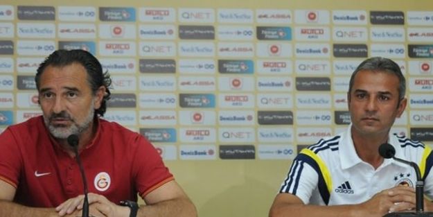 Derbi öncesi teknik direktörler konuştu.