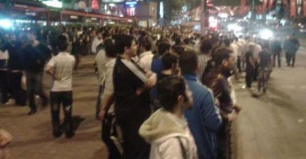 Derbi sonrası trafik çilesi