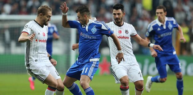 D.Kiev-Beşiktaş maçı ilk 11'leri belli oldu