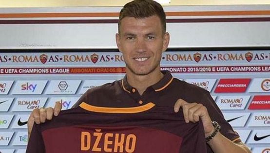 Edin Dzeko resmen Roma'da