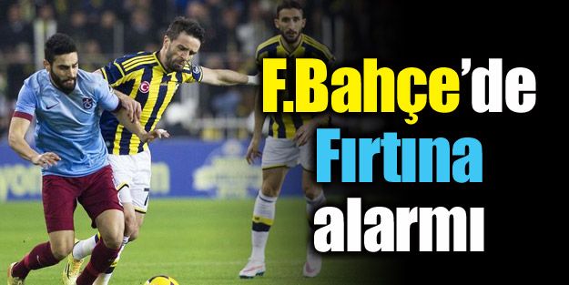 F.Bahçe'de Fırtına alarmı!