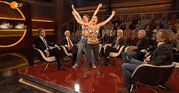 Femen Grubu: 'mafya Fifa!..“