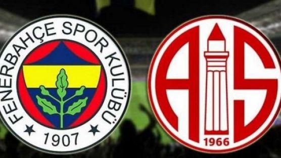Fenerbahçe-Antalyaspor ilk 11'ler belli oldu
