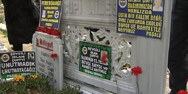 Fenerbahçe Efsanesi İslam Çupi Kabri Başında Anıldı