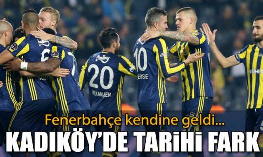 Fenerbahçe'den tarihi fark!