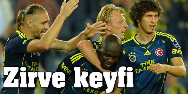 Fenerbahçe'nin zirve keyfi