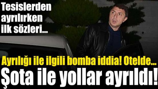 FLAŞ! Şota gönderildi