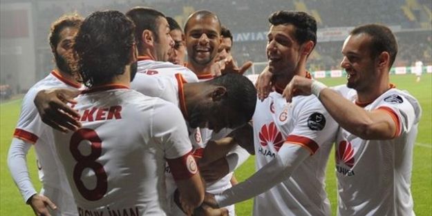 Galatasaray deplasmanda galip