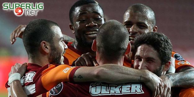 Galatasaray, ikinci yarı coştu: 1-4