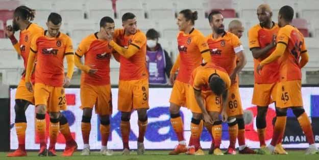 Galatasaray, Sivas'ta 3 altın puan buldu