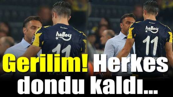 Gerilim! Herkes dondu kaldı
