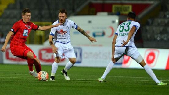 Gol düellosu Çaykur Rize'nin