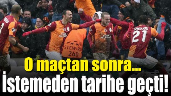 G.Saray istemeden tarihe geçti!