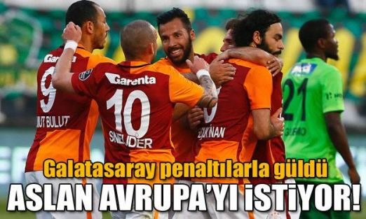G.Saray penaltılarla kazandı